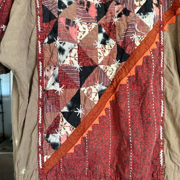 BOHEMIAN PATCHWORK DRESS - Picture 2 of 5